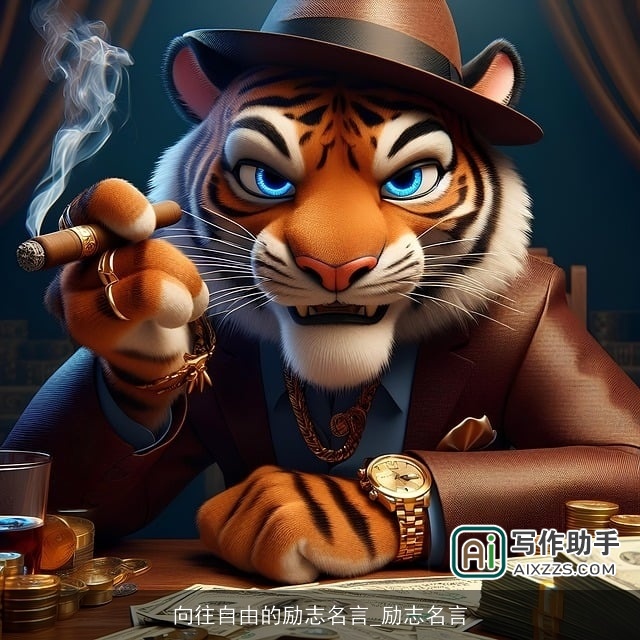 向往自由的励志名言_励志名言