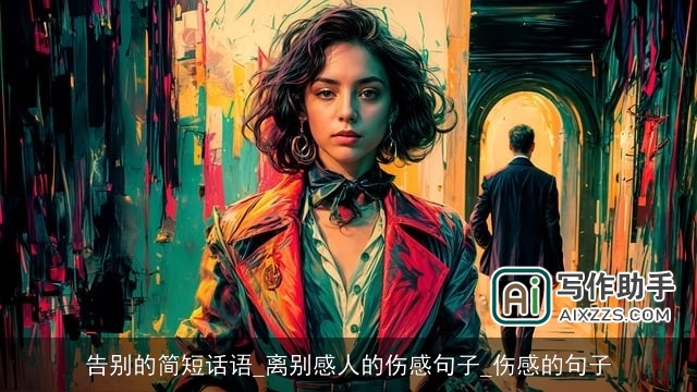 告别的简短话语_离别感人的伤感句子_伤感的句子