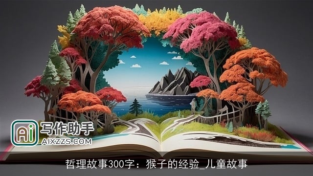 哲理故事300字：猴子的经验_儿童故事