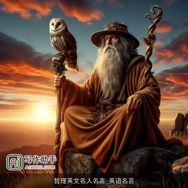 哲理英文名人名言_英语名言