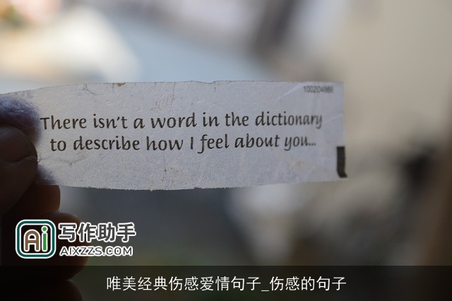 唯美经典伤感爱情句子_伤感的句子