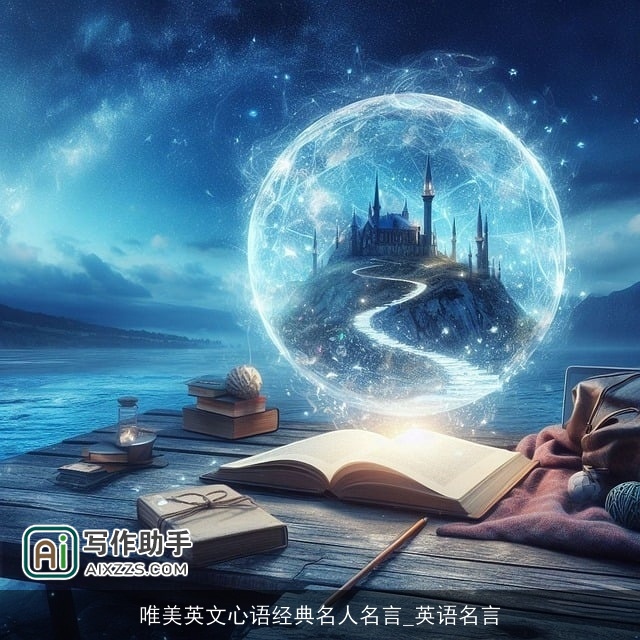 唯美英文心语经典名人名言_英语名言