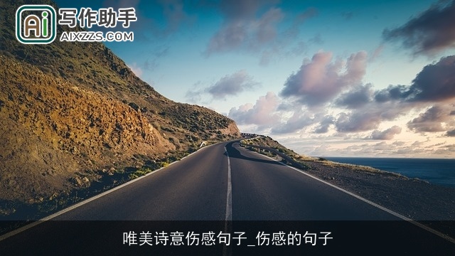 唯美诗意伤感句子_伤感的句子