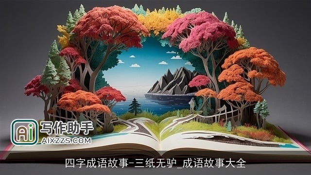 四字成语故事-三纸无驴_成语故事大全