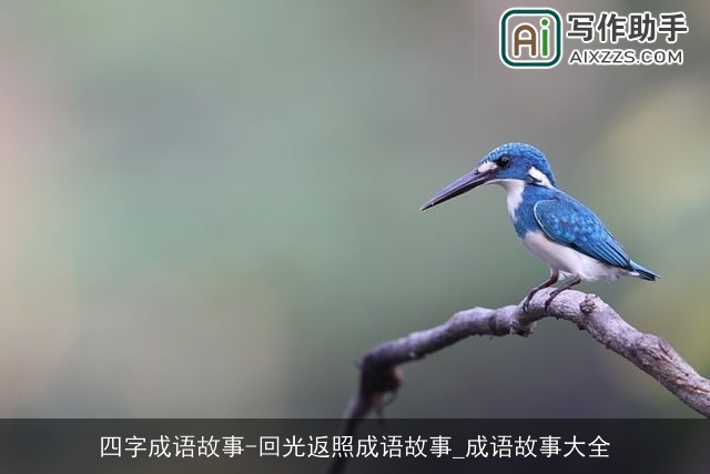 四字成语故事-回光返照成语故事_成语故事大全