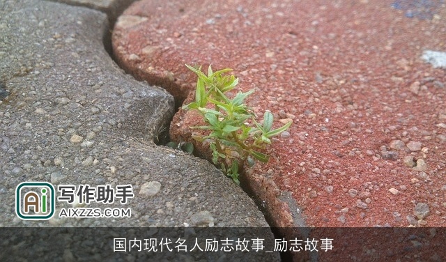 国内现代名人励志故事_励志故事