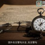国外名言警句大全_名言警句