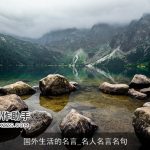 国外生活的名言_名人名言名句