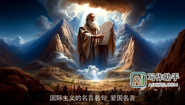 国际主义的名言名句_爱国名言