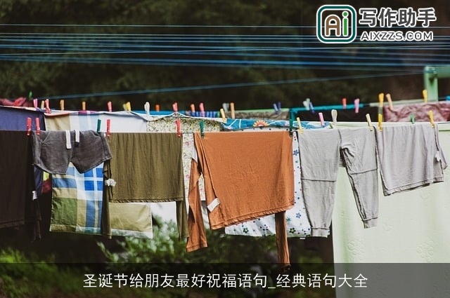 圣诞节给朋友最好祝福语句_经典语句大全