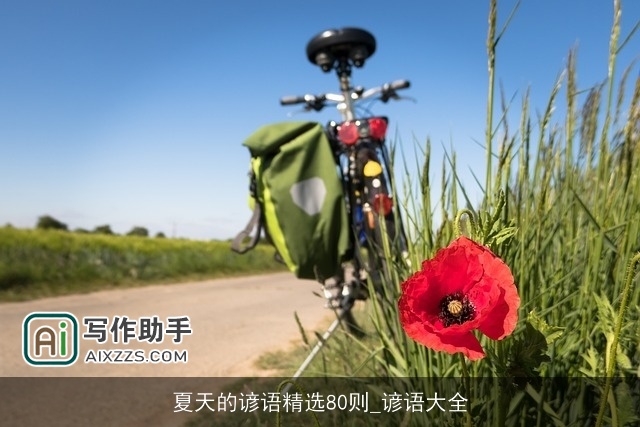 夏天的谚语精选80则_谚语大全