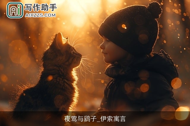 夜莺与鹞子_伊索寓言