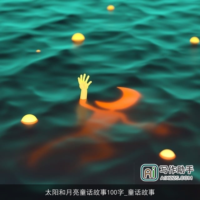太阳和月亮童话故事100字_童话故事