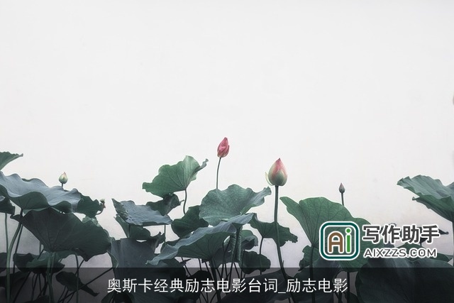 奥斯卡经典励志电影台词_励志电影