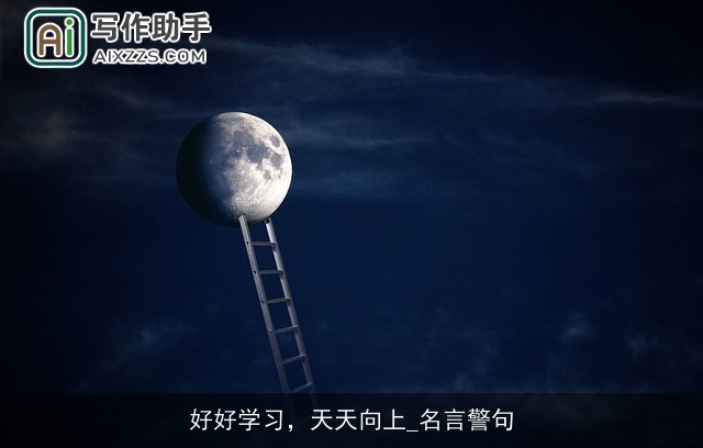 好好学习，天天向上_名言警句