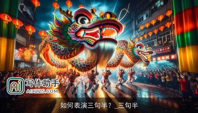 如何表演三句半？_三句半