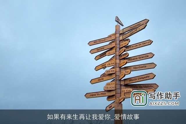 如果有来生再让我爱你_爱情故事