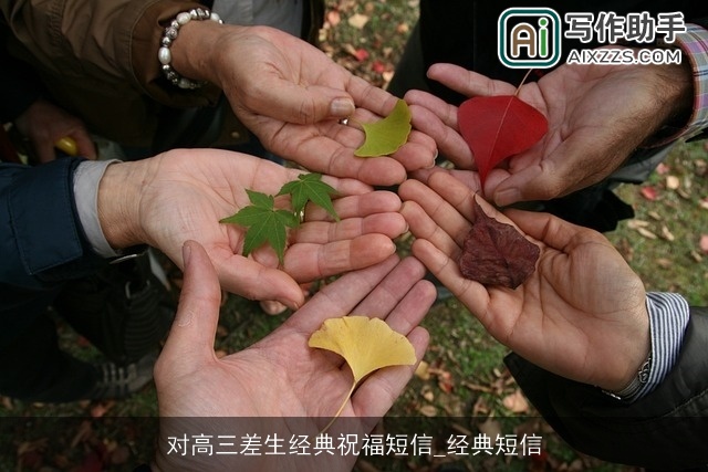 对高三差生经典祝福短信_经典短信