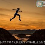 小学三年级作文我成功了300字8篇_成功励志