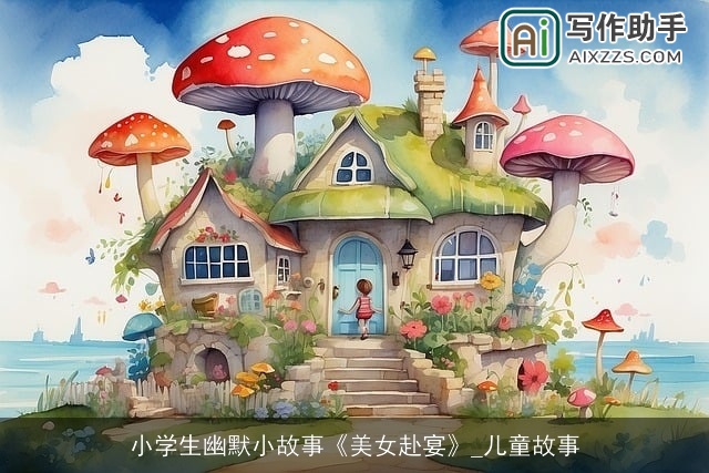 小学生幽默小故事《美女赴宴》_儿童故事