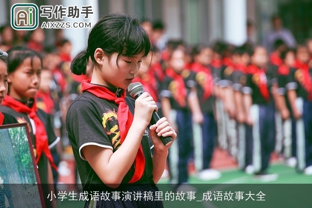 小学生成语故事演讲稿里的故事_成语故事大全