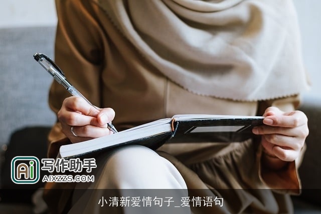 小清新爱情句子_爱情语句