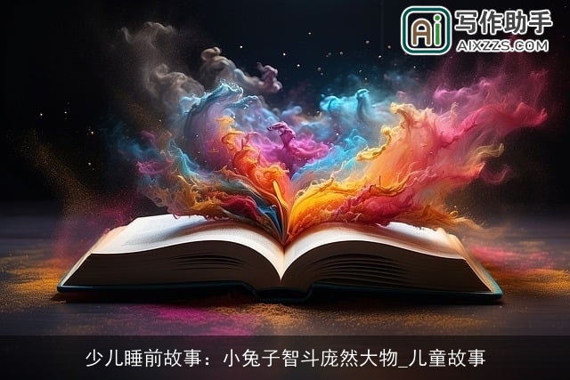 少儿睡前故事：小兔子智斗庞然大物_儿童故事