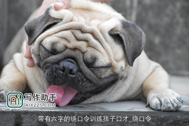 带有六字的绕口令训练孩子口才_绕口令