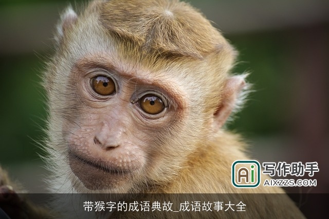 带猴字的成语典故_成语故事大全