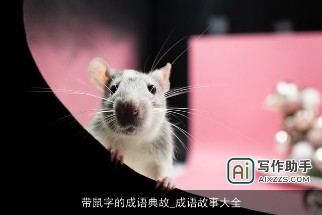 带鼠字的成语典故_成语故事大全