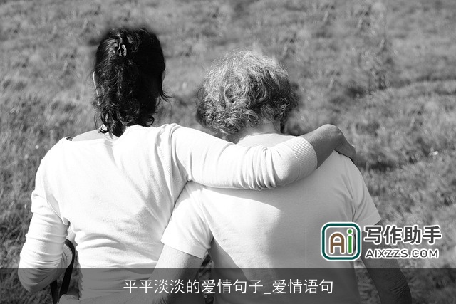 平平淡淡的爱情句子_爱情语句