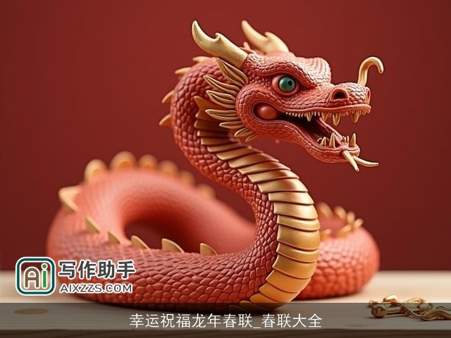 幸运祝福龙年春联_春联大全