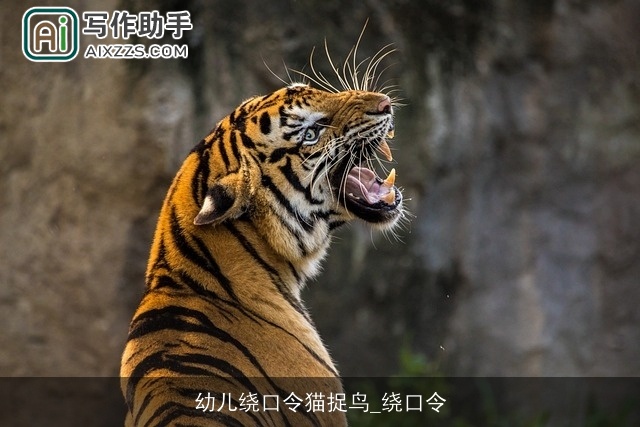 幼儿绕口令猫捉鸟_绕口令