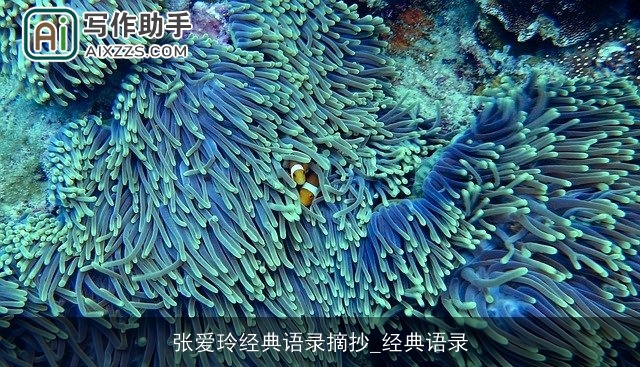 张爱玲经典语录摘抄_经典语录