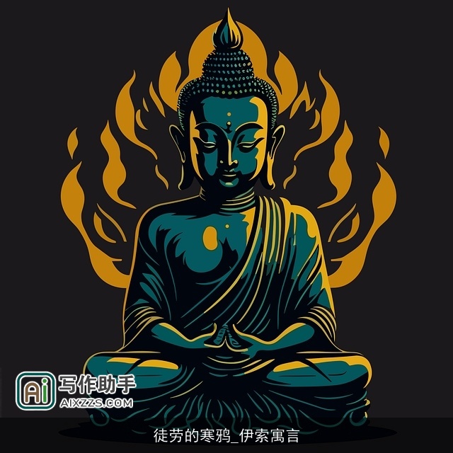 徒劳的寒鸦_伊索寓言