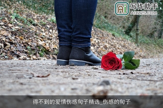 得不到的爱情伤感句子精选_伤感的句子