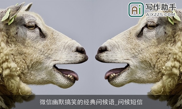 微信幽默搞笑的经典问候语_问候短信