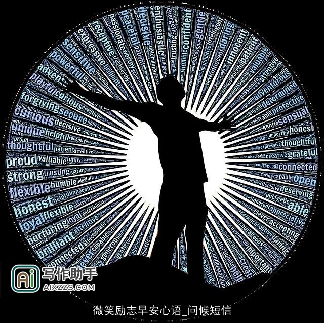 微笑励志早安心语_问候短信