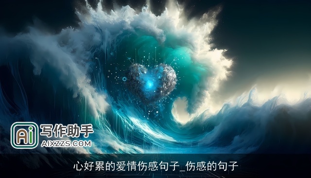 心好累的爱情伤感句子_伤感的句子