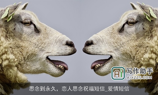 思念到永久，恋人思念祝福短信_爱情短信