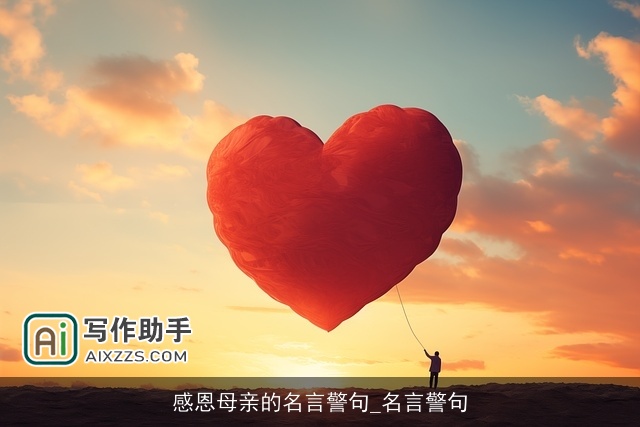 感恩母亲的名言警句_名言警句