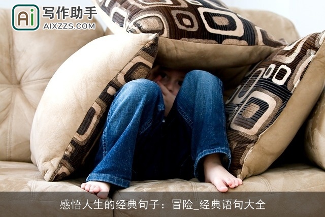 感悟人生的经典句子：冒险_经典语句大全