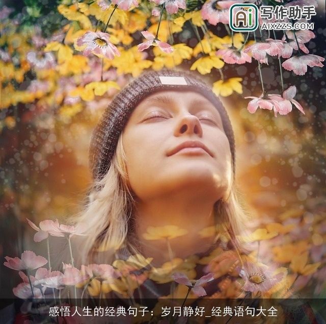 感悟人生的经典句子：岁月静好_经典语句大全