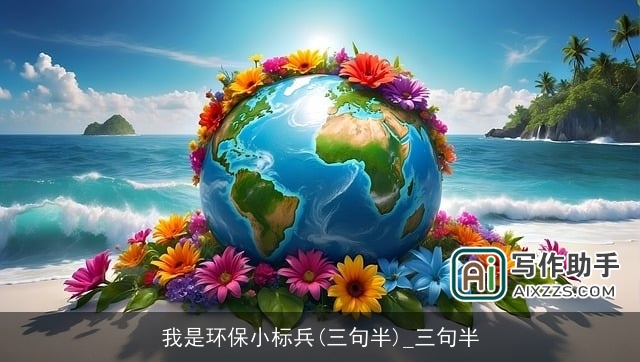 我是环保小标兵(三句半)_三句半