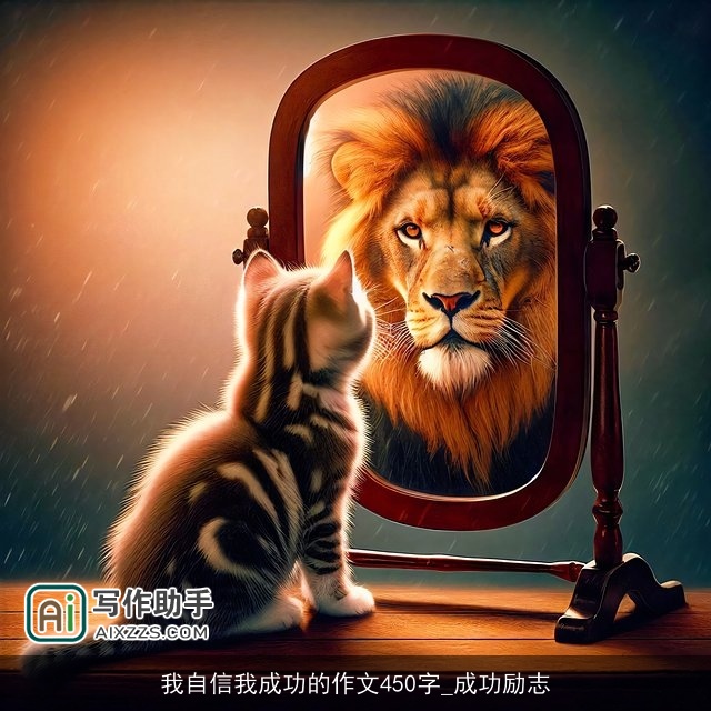 我自信我成功的作文450字_成功励志