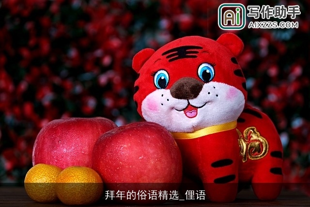 拜年的俗语精选_俚语