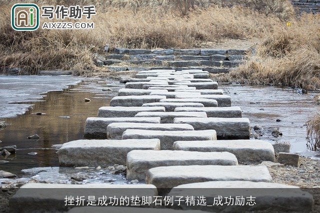 挫折是成功的垫脚石例子精选_成功励志