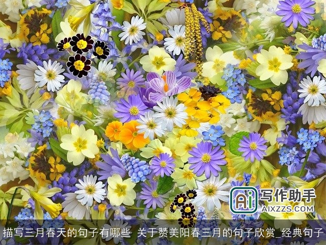 描写三月春天的句子有哪些 关于赞美阳春三月的句子欣赏_经典句子