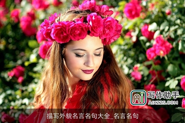描写外貌名言名句大全_名言名句