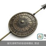 描写清明节的俗语有哪些_俚语